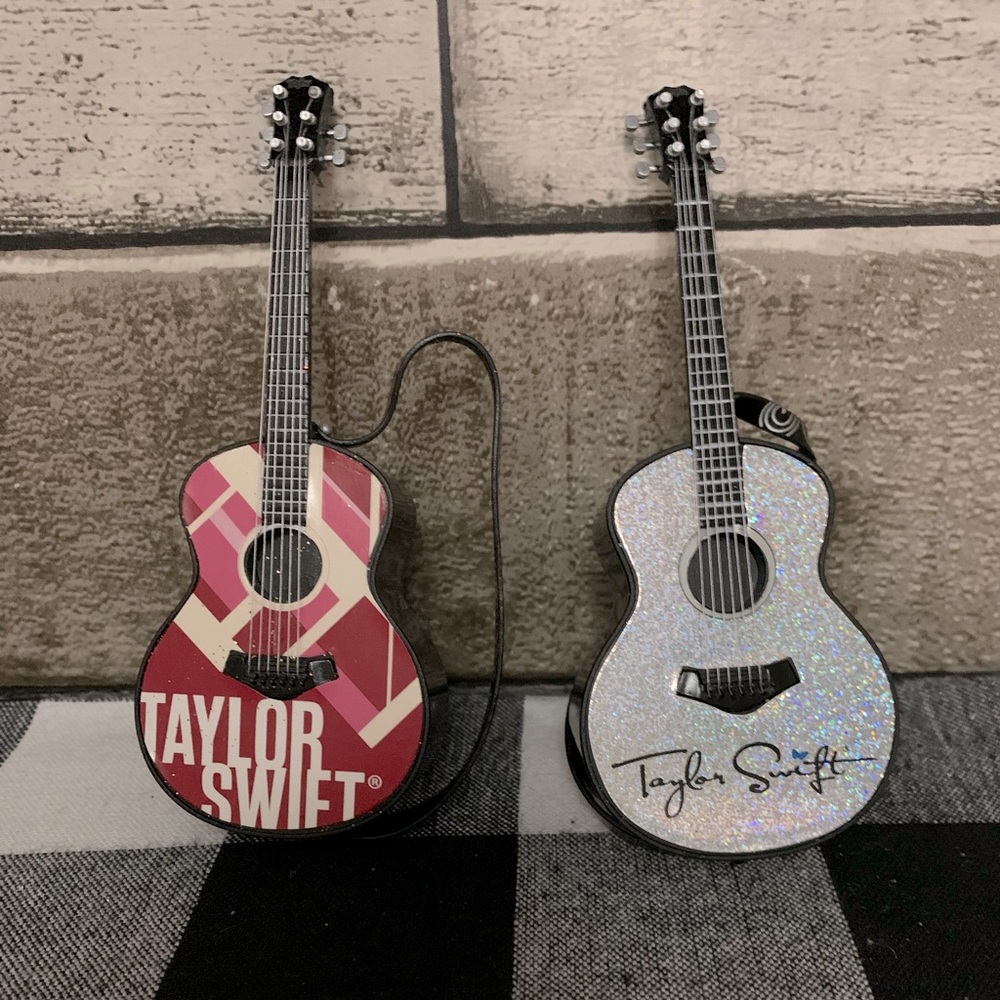 Taylor Swift Guitar Christmas Ornaments